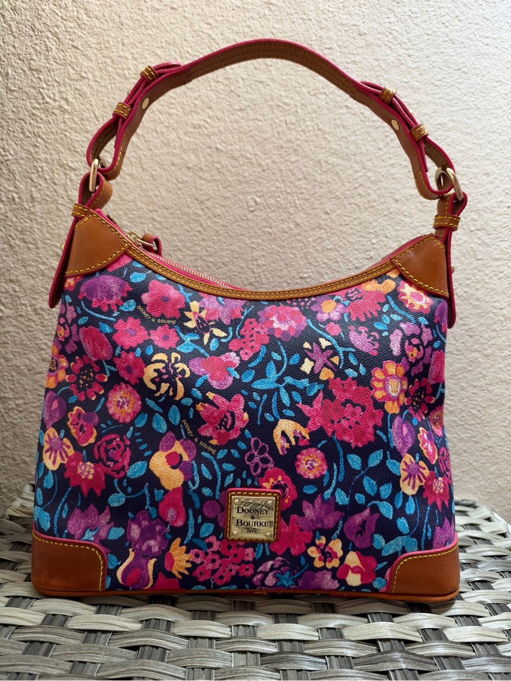 Dooney & Bourke Marabelle Floral Hobo Purse